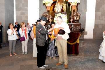  La Traída del Agua 'se moja' con la romería del patrono de Telde (Foto TA y Francisco Javier Santana)